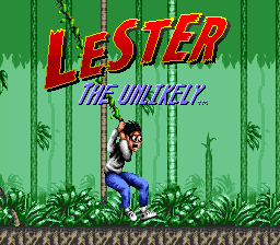 Lester the Unlikely Title Screen